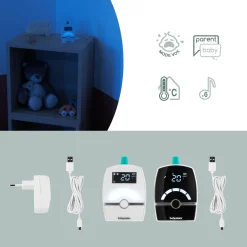 Babyphones*Babymoov Babyphone Premium Care de Blanc/noir