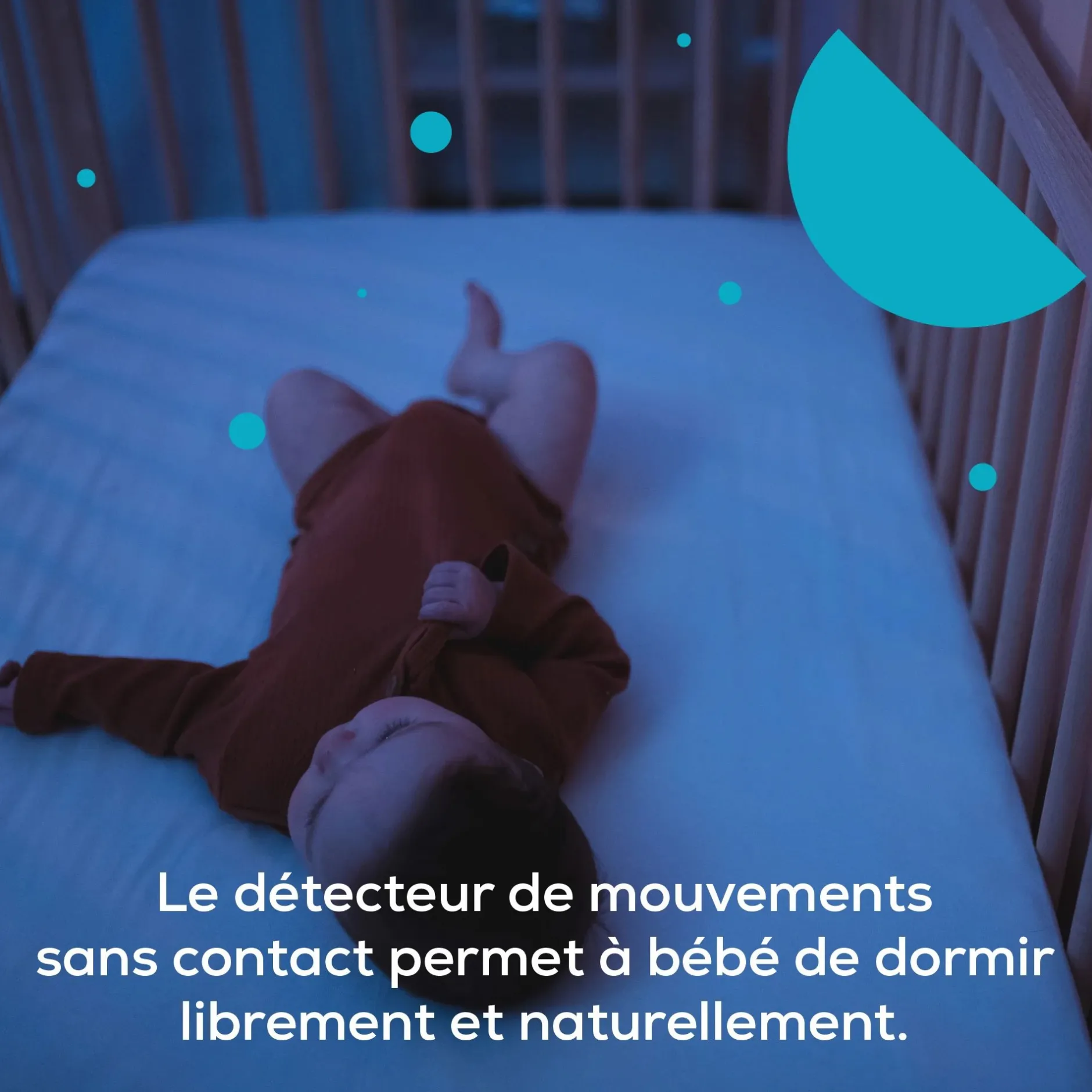 Babyphones*Angelcare Babyphone vidéo avec détectueur de mouvements de