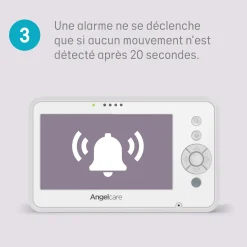 Babyphones*Angelcare Babyphone vidéo avec détectueur de mouvements de