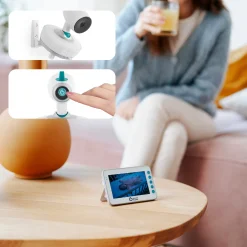 Babyphones*Babymoov Babyphone vidéo motorisé 360° YOO Moov de