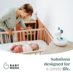Babyphones*Babymoov Babyphone vidéo motorisé 360° YOO Moov de