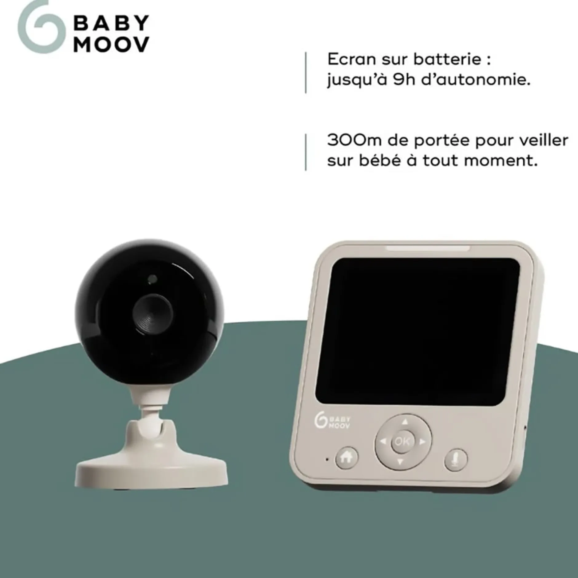 Babyphones*Babymoov Babyphone vidéo Yoo Start de