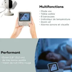 Babyphones*Babymoov Babyphone vidéo Yoo Start de