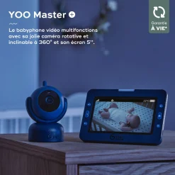 Babyphones*Babymoov Babyphone Vidéo-rotatif Yoo Master Plus de
