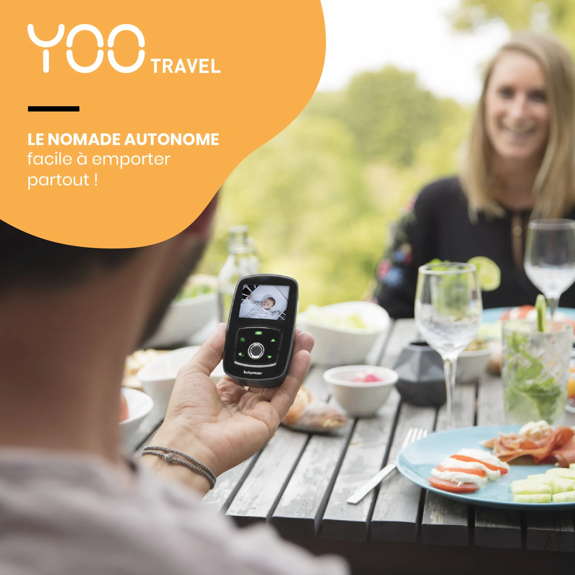 Babyphones*Babymoov Babyphone Yoo Travel de Gris