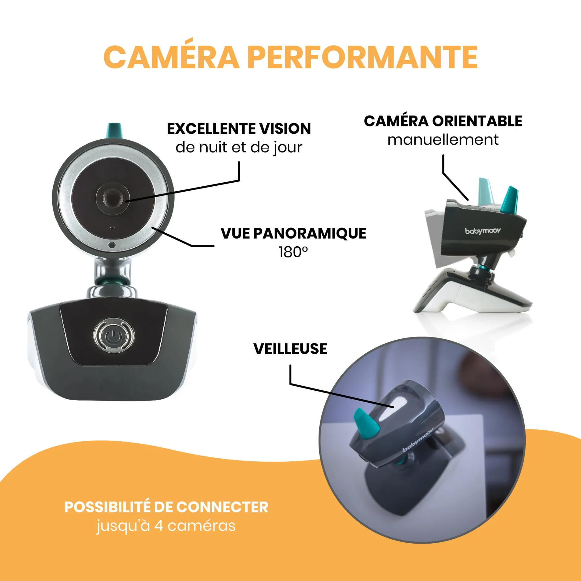 Babyphones*Babymoov Babyphone Yoo Travel de Gris