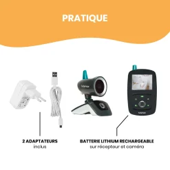 Babyphones*Babymoov Babyphone Yoo Travel de Gris