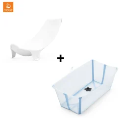 Fauteuils De Bain|Accessoires De Bain*Stokke® Baignoire Flexi Bath ™ + Transat de Bleu Océan