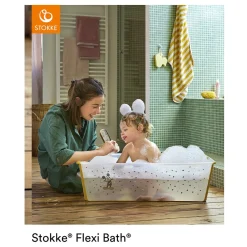 Baignoires*Stokke® Baignoire Flexi Bath™ bouchon thermique de Mickey Celebration