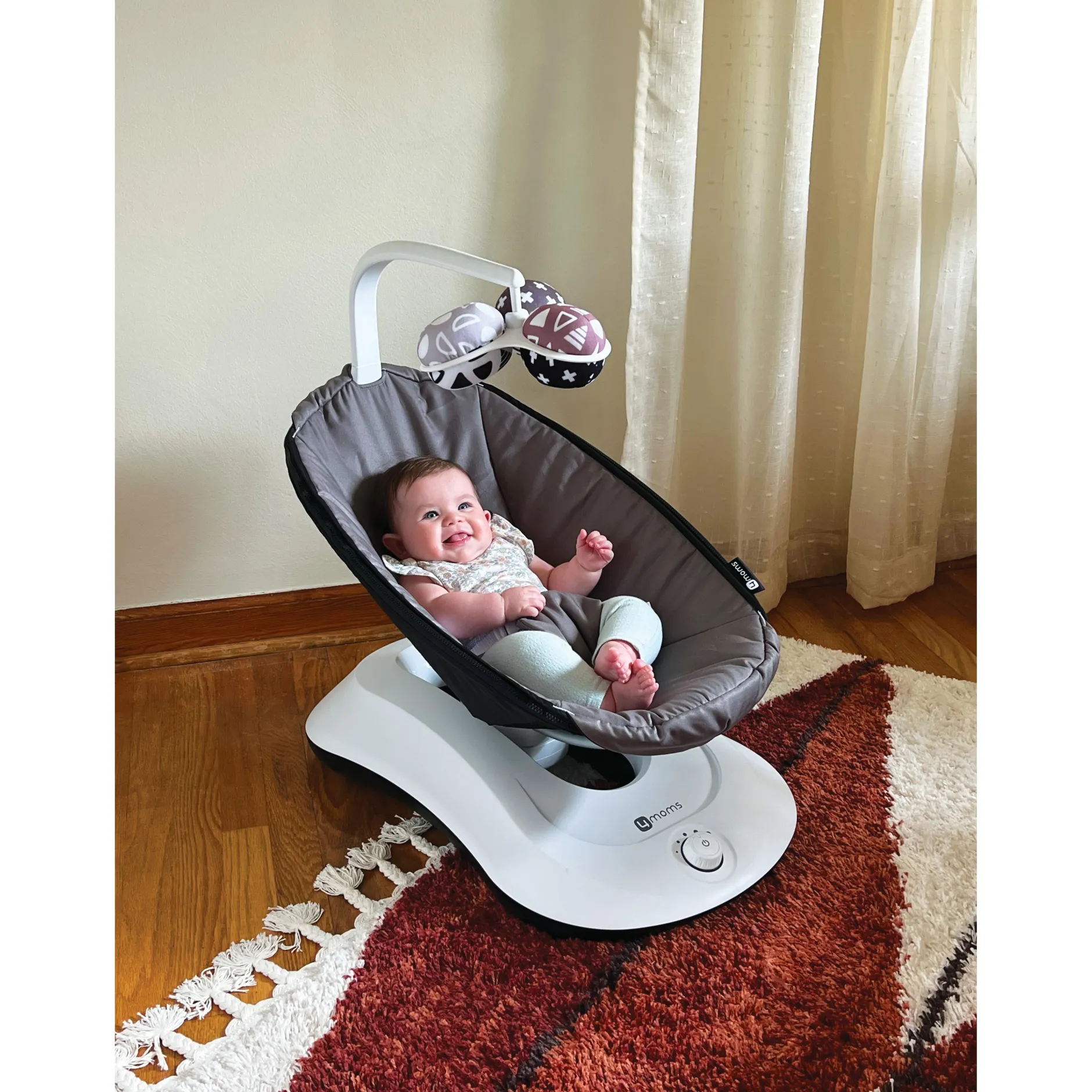 Balancelles*4Moms Balancelle rockaRoo 2.0 de Graphite