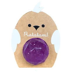 Balles & Ballons*Ratatam Balle rebondissante facette oiseau de Violet