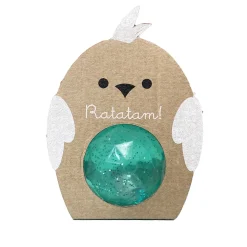 Balles & Ballons*Ratatam Balle rebondissante facette oiseau de Vert