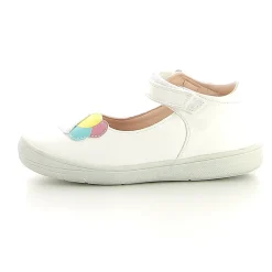 Chaussures Fille|Chaussettes, Collants, Chaussons*P'tit Bisou premiers pas Ballerines crème glacée de Blanches