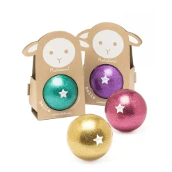 Balles & Ballons*Ratatam Ballon Mouton Pailleté 10 cm de Or