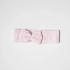Chapeaux, Bonnets, Écharpes*La Manufacture de Layette Bandeau avec noeud de Rose