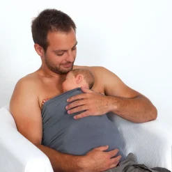 Vêtements*Candide Bandeau Peau à Peau Tube S/M de Gris