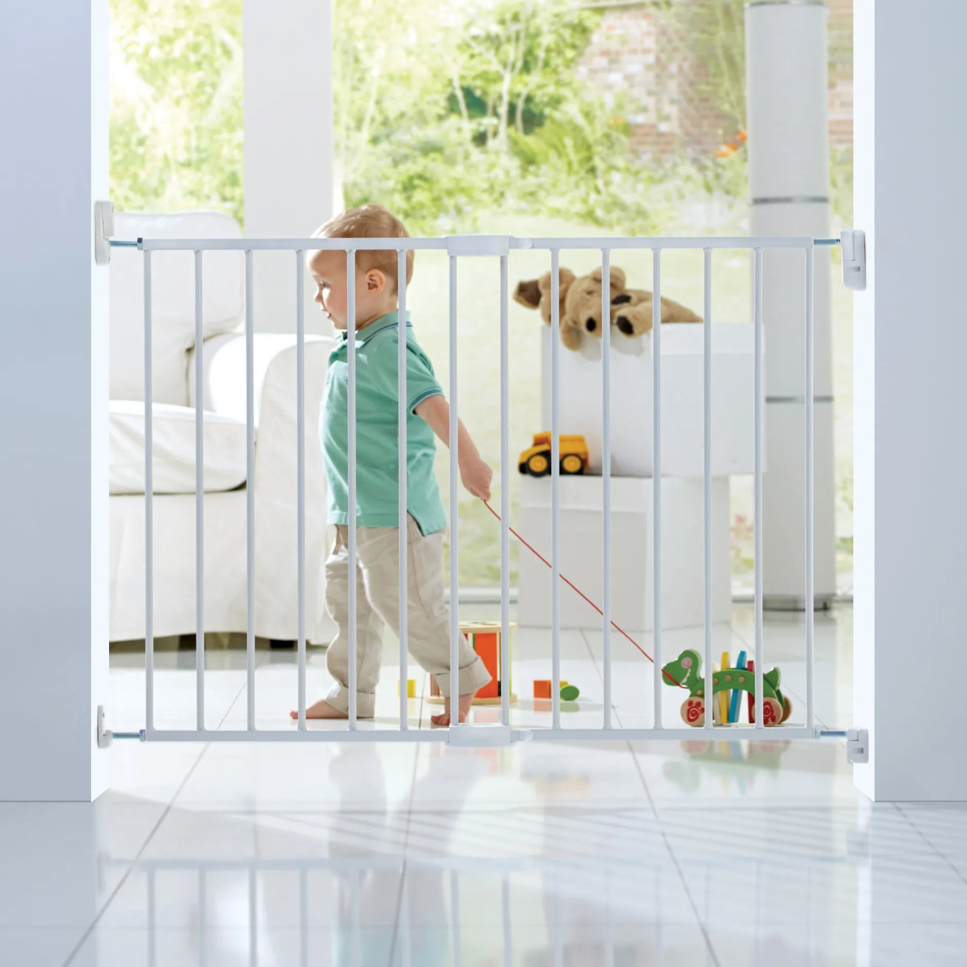 Barrières De Porte Et Escalier|Barrières De Porte*Munchkin Barrière de sécurité extensible métal - fixation murale de