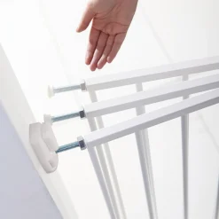 Barrières De Porte Et Escalier|Barrières De Porte*Munchkin Barrière de sécurité extensible métal - fixation murale de