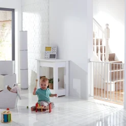 Barrières De Porte Et Escalier|Barrières De Porte*Munchkin Barrière de sécurité extensible métal - fixation murale de