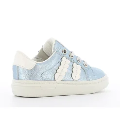 Chaussures Fille|Chaussettes, Collants, Chaussons*P'tit Bisou premiers pas Baskets basses cœurs brillants de Bleu