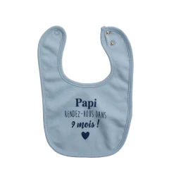 Bavoirs*Maïka Bavoir annonce de grossesse de Papi