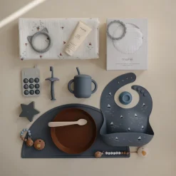 Bavoirs*mushie Bavoir en silicone de Bateau