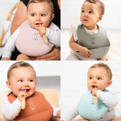 Bavoirs*Nattou Bavoir silicone de Fruits