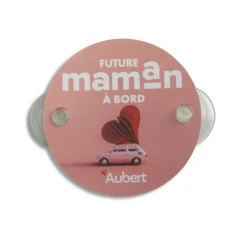 Signalisation|Tout Pour Vos Trajets*Aubert concept Bébé à bord / Future maman à bord réversible de