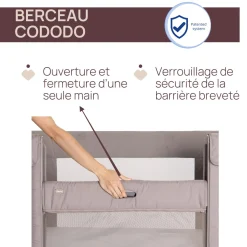Cododo*Chicco Berceau cododo Next 2 Me Forever de Almond