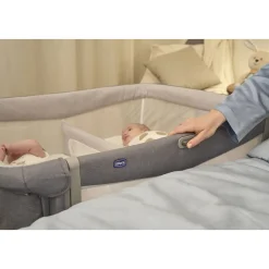 Cododo*Chicco Berceau Cododo Next2Me Twins de Magnet Grey