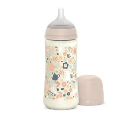 Biberons Pp (Polypropylène)*Suavinex Biberon avec tétine SX Pro 360 ml de Wonderland Rose