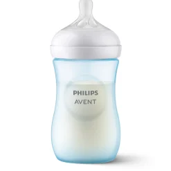 Biberons Pp (Polypropylène)*Philips AVENT Biberon Natural 3.0 260 ml de Bleu