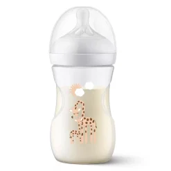 Biberons Pp (Polypropylène)*Philips AVENT Biberon Natural 3.0 260 ml de Girafe
