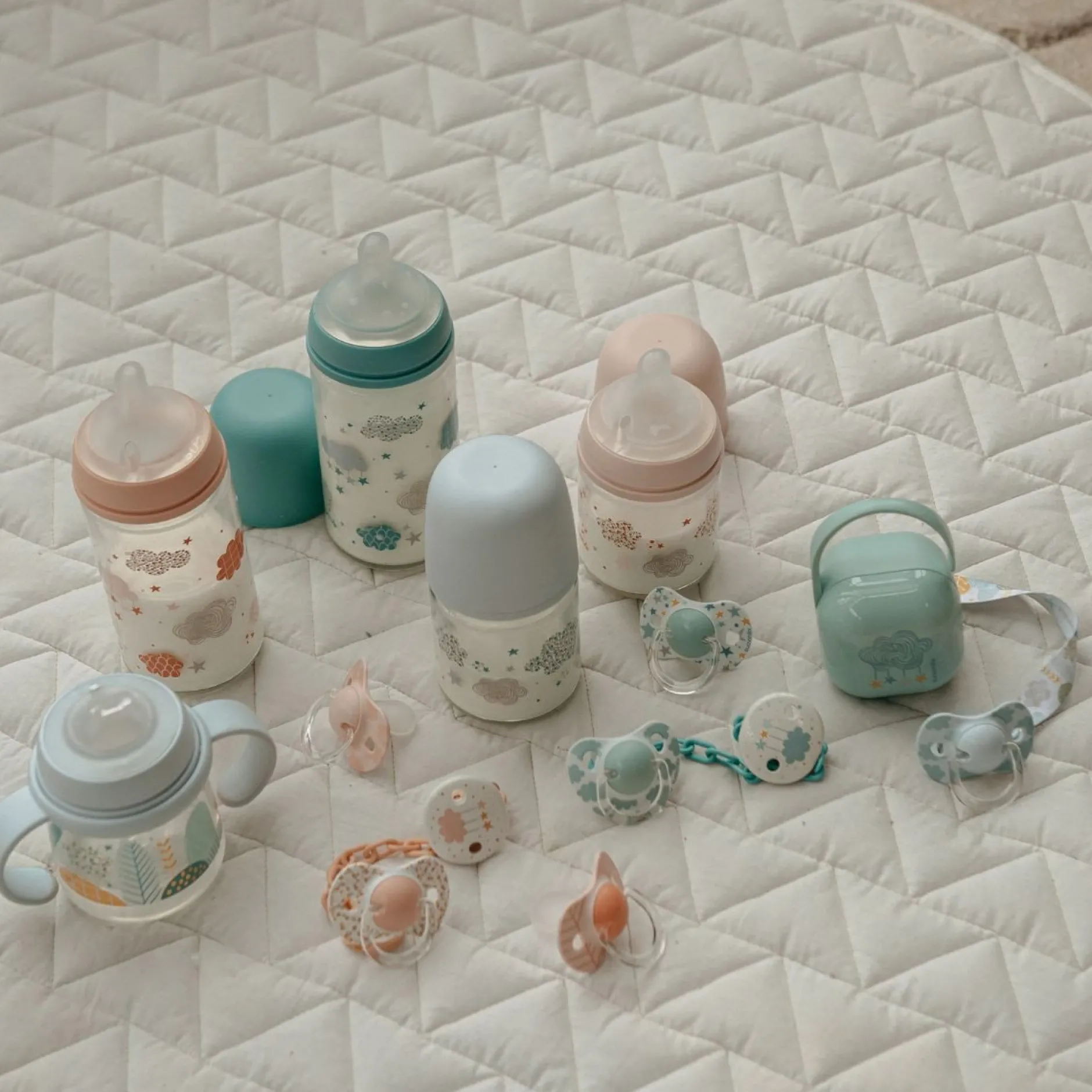 Biberons Pp (Polypropylène)*Suavinex Biberon tétine SX PRO M 270 ml de Dreams Rose