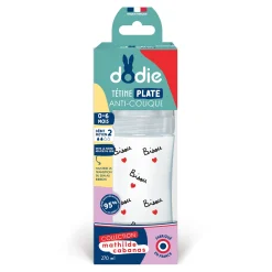 Biberons Pp (Polypropylène)*Dodie Biberons anti-colique + tétine plate 270 ml de Mathilde Cabanas