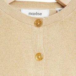 Gilets, Pulls, Cardigans*Marèse Bleu Ballerine Cardigan en tricot de Glitter Gold Bastille