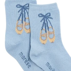 Chaussettes, Collants, Chaussons*Marèse Bleu Ballerine Lot de 2 chaussettes de