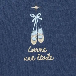 Gilets, Pulls, Cardigans*Marèse Bleu Ballerine Sweat en molleton de Blue Trocadero