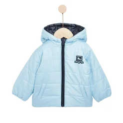 Vestes, Manteaux, Pilotes*Marèse Bleu Château Parka réversible à capuche de Blue Montmartre