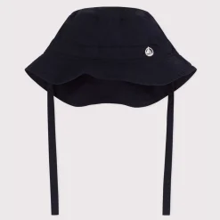 Chapeaux, Bonnets, Écharpes|Chapeaux, Bonnets, Écharpes*Petit Bateau Bob en twill bébé de Smoking