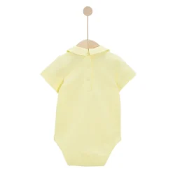 Bodies*Marèse Body à manches courtes de Jaune Soleil