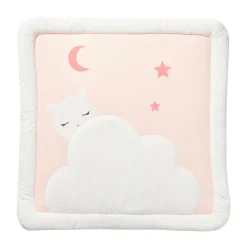 Tapis D'Éveil*Petit à petit Bonne nuit les chatons Tapis de parc en velours de Gold Dots