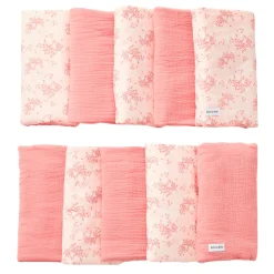 Tours De Lit*Petit à petit Bonne nuit les chatons Tour de lit de Pink Terra