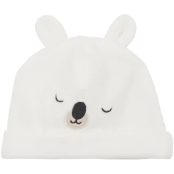 Bonnets, Moufles, Chaussons|Vêtements Naissance*Marèse Bonnet à oreilles Petit Koala de Écru