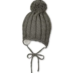 Chapeaux, Bonnets, Écharpes*Sterntaler Bonnet à pompon de Vert