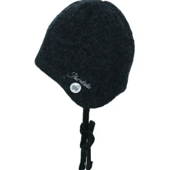 Chapeaux, Bonnets, Écharpes|Chapeaux, Bonnets, Écharpes*Sterntaler Bonnet en laine mérinos de Anthracite