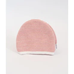 Chapeaux, Bonnets, Écharpes|Chapeaux, Bonnets, Écharpes*La Manufacture de Layette Bonnet milleraies de Ecru/Rose