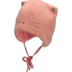 Chapeaux, Bonnets, Écharpes*Sterntaler Bonnet oreilles de chat 39 cm de Rose