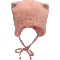 Chapeaux, Bonnets, Écharpes*Sterntaler Bonnet oreilles de chat 39 cm de Rose
