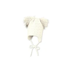Chapeaux, Bonnets, Écharpes|Chapeaux, Bonnets, Écharpes*Sterntaler Bonnet tricot 2 pompons de